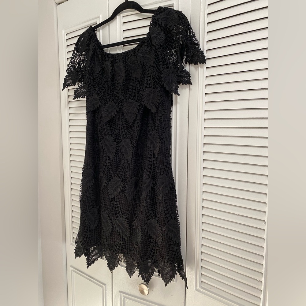 Adrianna Papell Floral Lace Dress